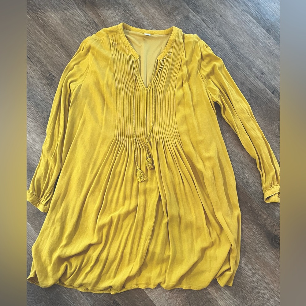 Mustard Yellow Dress